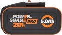 Akumulator Li-Ion Worx 20 V 5Ah ORYGINAŁ ! WA3645