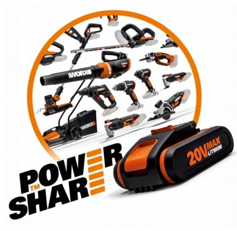 Akumulator Li-Ion Worx 20 V 5Ah ORYGINAŁ ! WA3645