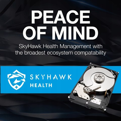 Dysk wewnętrzny HDD Seagate SkyHawk 6TB ST6000VXZ09 SATA 3,5" wersja BOX