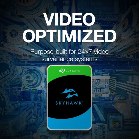 Dysk wewnętrzny HDD Seagate SkyHawk 6TB ST6000VXZ09 SATA 3,5" wersja BOX