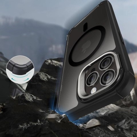 Etui plecki szkiełko ESR do Apple iPhone 15 Pro Pancerne ! ochrona aparatu
