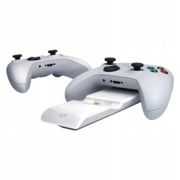 Ładowarka do padów kontrolerów PDP Xbox Series / XOne +2x AKUMULATOR BIAŁA
