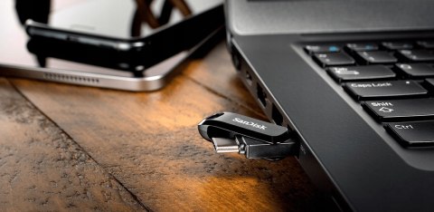 Pendrive SanDisk Ultra Dual Drive Go 512 GB USB 3.0, USB 3.1 typ C czarny