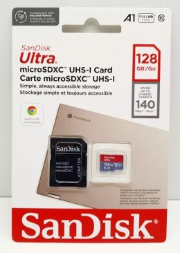 SANDISK ULTRA 128GB MICROSDXC UHS-I DLA CHROMEBOOK A1 U1, Windows