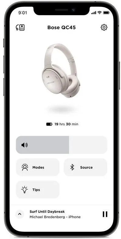 Słuchawki bezprzewodowe Bose QuietComfort Headphones Bluetooth 5.1 białeANC