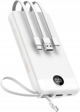 VEEKTOMX VT201 POWERBANK BIAŁY 20000 MAH